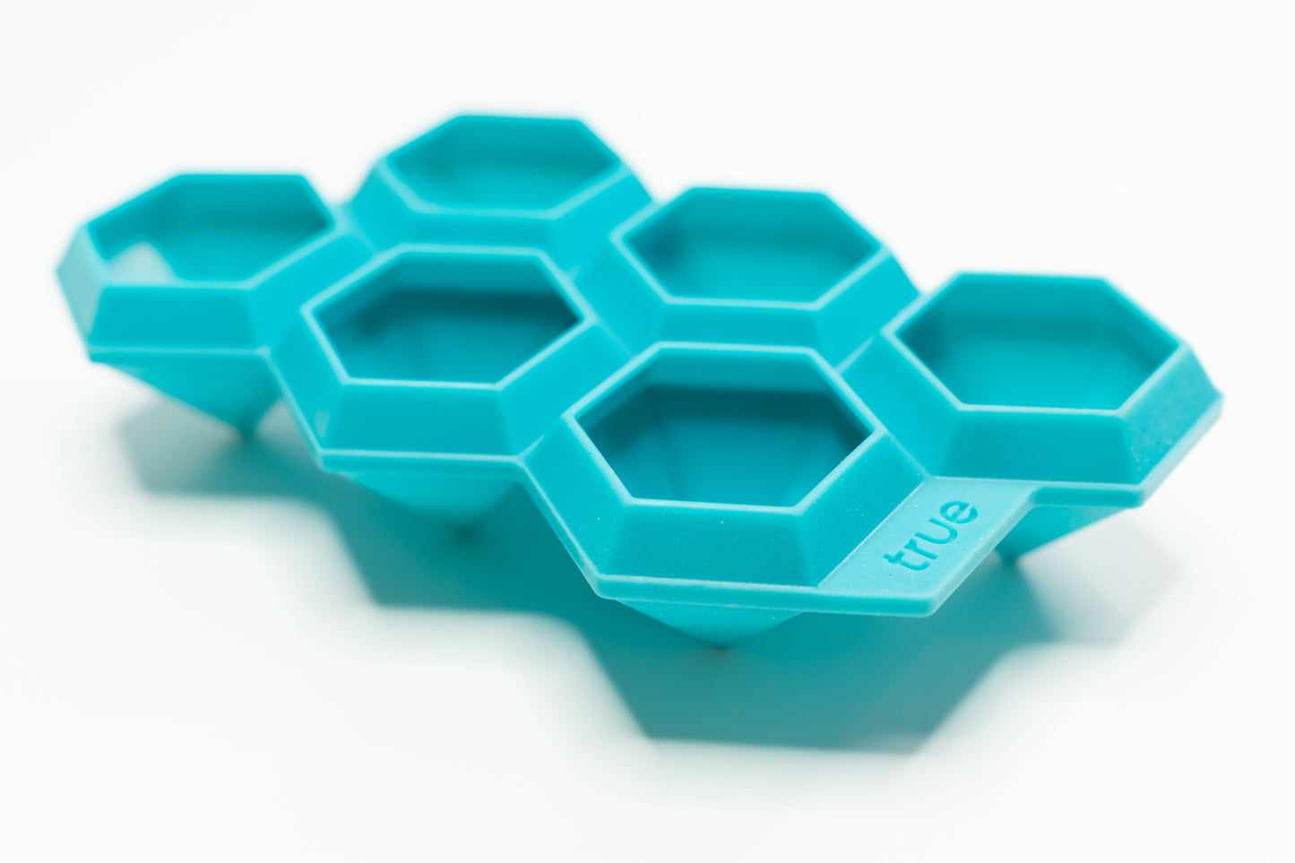 Blue Silicon Ice Cube Tray - Diamond Shaped